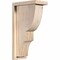 Ekena Millwork Ridgewood Smooth Corbel w/Backplate, Douglas Fir, 5 1/2"W x 10"D x 18"H COR06X10X18RID01SDF - alternate 1